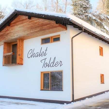 Vila Chalet Tolder San Candido Exteriér fotografie