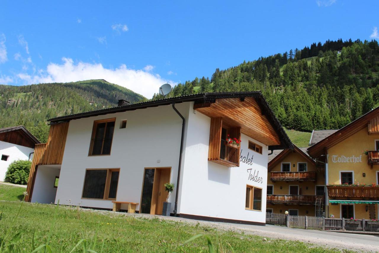 Vila Chalet Tolder San Candido Exteriér fotografie